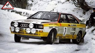 Rallye MonteCarlo 1984  Group B Passats de canto Telesport [upl. by Wallie]