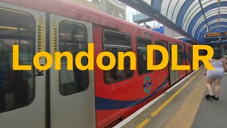 journey of London DLR londondreams5036 [upl. by Godderd]