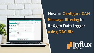 How to configure CAN Message filtering in a ReXgen data logger using DBC file [upl. by Ahseinet]