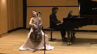 Nahar Eliaz Beethoven Sonata for Piano and Cello op 69 no3 2nd amp 3rd mov [upl. by Nyahs912]