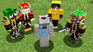 4 YouTuber vs Alphastein das Ende von Minecraft Helden [upl. by Cacia]