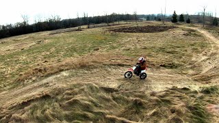 DJI FPV  Chasing Dirt Bikes [upl. by Mcmahon]