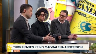 Nyhetspanelen om turbulensen kring Magdalena Andersson  Nyhetsmorgon  TV4 amp TV4 Play [upl. by Ken940]