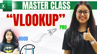 Complete Vlookup Tutorial  Master Class in Hindi  10 Situation Explained [upl. by Saravat]