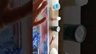 How I finish my diamond paintings using Minwax Polycrylic [upl. by Cestar934]