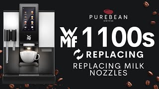 WMF1100s  Replacing Milk Nozzles [upl. by Shipley]