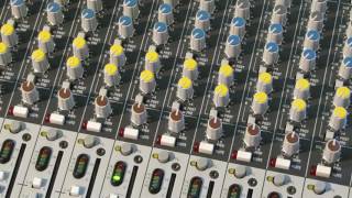 Setting up effects reverb  delay on an analog console [upl. by Taylor927]