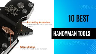 10 Best Handyman Tools You Should Own Right Now  Best Tools for DIY Projects [upl. by Alhahs351]