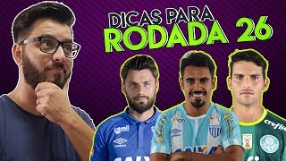 CARTOLA FC 2017  RODADA 26 DICAS  AVAÍ VAI MITAR [upl. by Eide885]