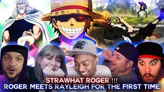 Roger Meets Rayleigh For The First Time  Strawhat Roger  Reaction Mashup [upl. by Annoek]