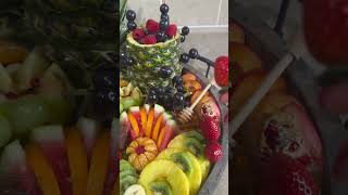 Fruit Platter fruits dessert fruitideas yumm christmas armenia fruitplatterideas [upl. by Ahsieket]