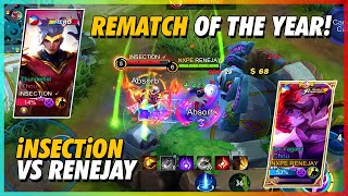 REMATCH OF THE CHOU GODS 👊 iNSECTiON vs RENEJAY [upl. by Baird]