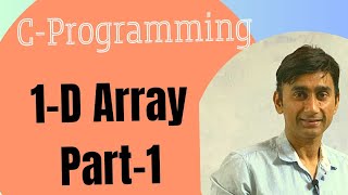 ARRAY  1D ARRAY  C PROGRAMMING  RAJU SIR KI PATHSHALA [upl. by Akeihsal]