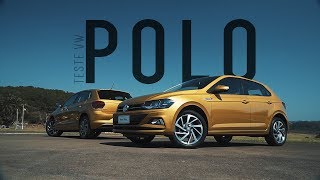 Novo Volkswagen Polo Highline 200 TSI  Teste Webmotors [upl. by Liss]