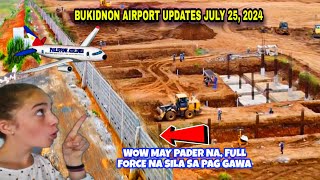 Bukidnon Airport Construction Updates MarayMaray Don Carlos Bukidnon july 25 2024 [upl. by Zumwalt]