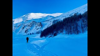 Monte Jafferau  Val Fredda  Freeride  Gopro hero 7 [upl. by Amata]