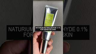 Naturium Retinaldehyde 01 cream serum works faster than retinolsLove it 😍 skincare retinoids [upl. by Ardeid698]