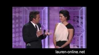 Lauren Graham and Matthew Perry  Emmy Awards 2010 [upl. by Nirihs]