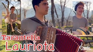 TARANTELLA LAURIOTA  Cantata e suonata da Francesco Cozzi con Organetto Zampogna e Tamburello [upl. by Jackson]