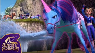 Unicorn Saves The Day With WATER MAGIC 🌊  Unicorn Academy  Cartoons for Kids [upl. by Karlen]