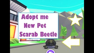 Roblox  Adopt Me SCARAB BEETLE Desert Weather map update [upl. by Now]