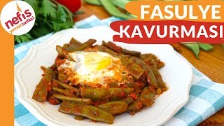 Fasulyeyi bir de böyle deneyin 😘Çok Lezzetli Fasulye Kavurması Tarifi [upl. by Tsugua]