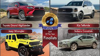 Auto Buyers Guides 2024 SUV of the Year Finalists [upl. by Suolekcin]