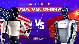 US amp China Unveil GameChanging Humanoid Robots chinarobotics robotics elonmusk [upl. by Penman]