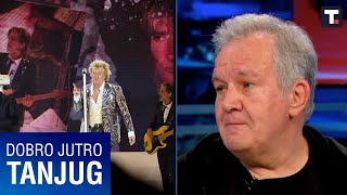 Koncert Roda Stjuarta u Begradu  Brajan Rašić • DOBRO JUTRO TANJUG [upl. by Burdelle]