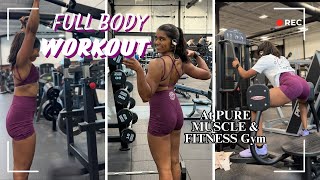 FULL BODY Bday WORKOUT at Pure Muscle and Fitness  Biggest Bodybuilding Gym in Canada [upl. by Thinia]