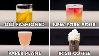 How To Mix Every Whiskey Cocktail  Method Mastery  Epicurious [upl. by Darrick]