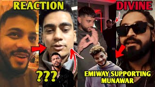 RAFTAAR SHARED PANTHERS MIXTAPE  DINO JAMES REACTION  EMIWAY SUPPORTING MUNAWAR  KARAN X DIVINE [upl. by Moira]