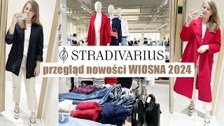 PRZEGLĄD WIOSENNYCH NOWOŚCI STRADIVARIUS CZ1 TRENDY WIOSNA LATO 2024 I MIERZYMY [upl. by Arette]