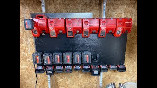 Milwaukee M18 Wall Charging Station [upl. by Fisch]