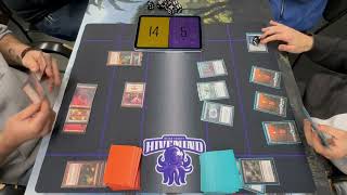 Modern FNM Round 2 Boros Burn vs Merfolk  121523 [upl. by Lessig]