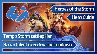 Tempo Storm cattlepillar – Hanzo talent overview and rundown – Heroes of the Storm [upl. by Essinger]