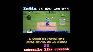 Rohit historically chase the match 😈😈 India vs New Zealand 😎😎 cricket india ipl2024 [upl. by Nodnarb]