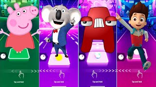 Peppa Pig vs Sing 2 vs Alphabet Lore vs PAW Patrol [upl. by Gnek]