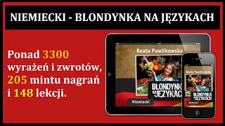 NIEMIECKI 🇩🇪 Blondynka Na Językach Kurs Niemieckiego MP3  Beata Pawlikowska [upl. by Eleen]