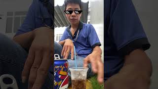 Uống nước pepsi mukbang shortvideo haihuoc [upl. by Anerhs640]