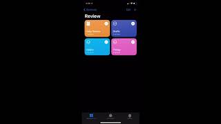 Daily Review Using iOS Shortcut and Scriptable [upl. by Avi]