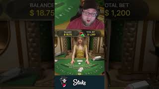 HUGE BLACKJACK ALL IN BET MAKES ME CRAZY [upl. by Norod]