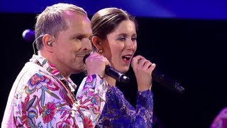 Miguel Bosé  Francisca Valenzuela  Morena Mía Festival de la Canción de Viña del Mar 2013 [upl. by Thar]