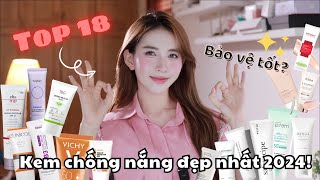 18 KEM CHỐNG NẮNG NÂNG TONE TỐT NHẤT 2024 [upl. by Dinerman445]