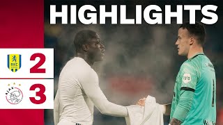 Finished the job ☑️  Highlights RKC Waalwijk  Ajax  Eredivisie [upl. by Harihat]