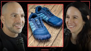 What are the best shoes that promote foot health  Peter Attia and Courtney Conley [upl. by Suravaj]