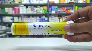 Radivit C Tablet  Radivit C এর কাজ ও উপকারিতা  Radivit C Side effects [upl. by Ihcehcu]