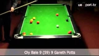 £20000 8Ball Money Match  Gareth Potts v Oly Bale  Part 5 of 10 [upl. by Richmound]