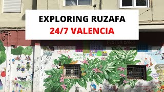 Exploring Ruzafa  247 Valencia [upl. by Noyahs]