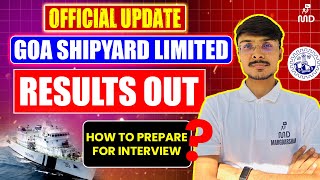 Strategy To Crack GOA SHIPYARD LIMITED MT Interview I Full detailed Step by Step Procedure I [upl. by Aisac340]